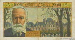 5 Nouveaux Francs VICTOR HUGO FRANCE  1959 F.56.04 TB