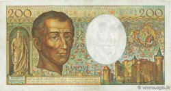 200 Francs MONTESQUIEU FRANCIA  1981 F.70.01 MB