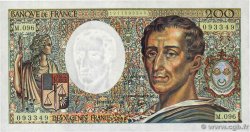 200 Francs MONTESQUIEU FRANCIA  1990 F.70.10b q.AU