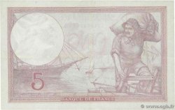 5 Francs FEMME CASQUÉE modifié FRANKREICH  1939 F.04.10 fVZ