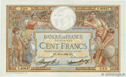 100 Francs LUC OLIVIER MERSON grands cartouches FRANCE  1933 F.24.12a SUP+