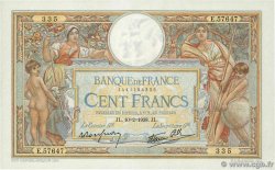 100 Francs LUC OLIVIER MERSON type modifié FRANCE  1938 F.25.10 XF+