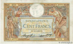 100 Francs LUC OLIVIER MERSON grands cartouches FRANCIA  1935 F.24.14