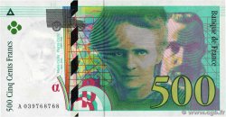 500 Francs PIERRE ET MARIE CURIE FRANCIA  1998 F.76.04 SC+