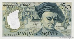 50 Francs QUENTIN DE LA TOUR FRANCE  1991 F.67.17 TTB+