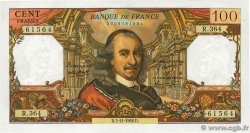 100 Francs CORNEILLE FRANCIA  1968 F.65.24 SPL+