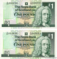 1 Pound Lot SCOTLAND  2000 P.351e