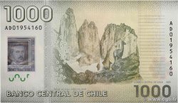 1000 Pesos CILE  2020 P.161 FDC