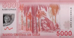 5000 Pesos CILE  2021 P.163 FDC