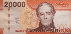 20000 Pesos CILE  2020 P.165