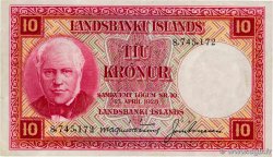 10 Kronur ISLANDE  1948 P.33a TTB+