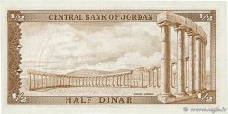 1/2 Dinar JORDANIA  1959 P.13c SC+