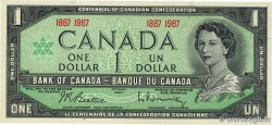 1 Dollar Commémoratif CANADA  1967 P.084a