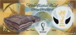 22 Riyals Commémoratif QATAR  2022 P.39 UNC