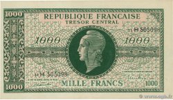 1000 Francs MARIANNE THOMAS DE LA RUE Faux FRANCE  1945 VF.13.03x SUP+