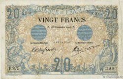 20 Francs NOIR FRANCIA  1904 F.09.03 MB