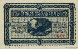 5 Mark ALEMANIA Hildesheim 1918 P.- SC+