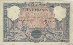 100 Francs BLEU ET ROSE FRANCE  1900 F.21.14 TB