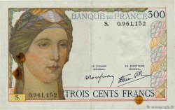 300 Francs FRANCE  1939 F.29.03 VF