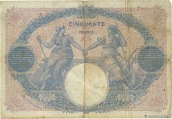 50 Francs BLEU ET ROSE FRANCE  1910 F.14.23 B+