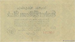 100 Millions Mark GERMANY  1923 PS.1017a AU