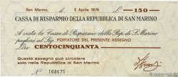 150 Lire SAN MARINO  1976 PS.101