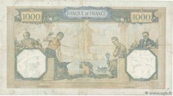 1000 Francs CÉRÈS ET MERCURE type modifié FRANCE  1938 F.38.24 F