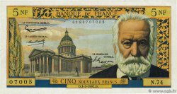 5 Nouveaux Francs VICTOR HUGO FRANCE  1962 F.56.10