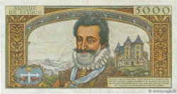 5000 Francs HENRI IV FRANCIA  1958 F.49.06 MB