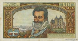 50 Nouveaux Francs HENRI IV FRANCE  1959 F.58.03 F+