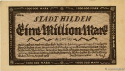 1 Million Mark DEUTSCHLAND Hilden 1923 P.- fVZ