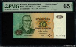 10 Markkaa Remplacement FINLANDE  1980 P.111ar NEUF