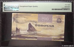 200 Kronur FAROE ISLANDS  2011 P.31 UNC