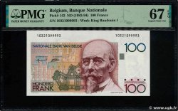 100 Francs BELGIQUE  1982 P.142a NEUF