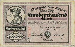 100 000 Mark GERMANY Bad Tölz
 1923 P.-