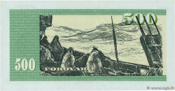 500 Kronur FAROE ISLANDS  1978 P.22a AU