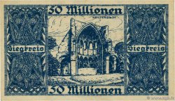 50 Millions Mark ALLEMAGNE Siegburg 1923 P.- SUP