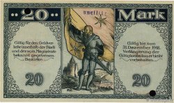 20 Mark Annulé DEUTSCHLAND Kaufbeuren  1918 P.- VZ+