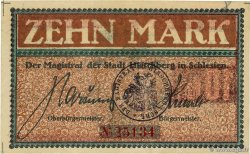 10 Mark ALLEMAGNE Hirschberg  1919 P.- SPL+