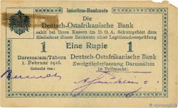 1 Rupie Deutsch Ostafrikanische Bank  1916 P.21 SS