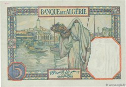 5 Francs ALGERIA  1941 P.077b q.SPL