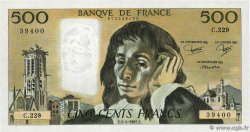 500 Francs PASCAL FRANKREICH  1985 F.71.33