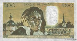 500 Francs PASCAL FRANCIA  1987 F.71.37a FDC