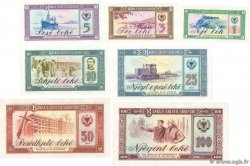 1 au 100 Lekë Lot ALBANIA  1964 P.33 à P.39 UNC-