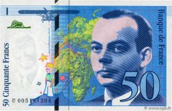 50 Francs SAINT-EXUPÉRY FRANKREICH  1993 F.72.02 ST