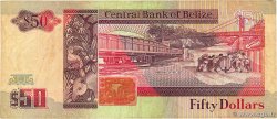 50 Dollars BELICE  1991 P.56b BC