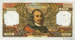 100 Francs CORNEILLE FRANCE  1970 F.65.33 VF