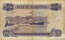 50 Rupees MAURITIUS  1967 P.33a BC