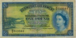 1 Pound BERMUDA  1966 P.20d F