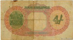 4 Shillings BAHAMAS  1936 P.09b F